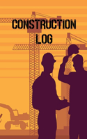 Construction Site Log Book