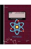 Lab Notebook: Laboratory Record Graph Note Book Diary Physics: Primary record of research, hypotheses, experiments and initial analysis or interpretation of these