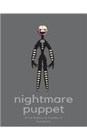 Nightmare Puppet Notebook (Five Nights at Freddy's)