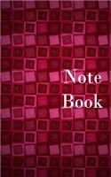 Note Book: 1/4 Inch Dot Graph Ruled, Memo Book, 5x8, 100 Pages