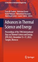 Advances in Thermal Science and Energy