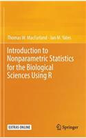 Introduction to Nonparametric Statistics for the Biological Sciences Using R