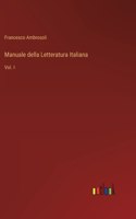 Manuale della Letteratura Italiana