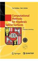 Computational Methods for Algebraic Spline Surfaces