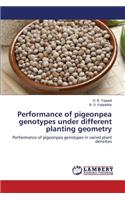 Performance of pigeonpea genotypes under different planting geometry