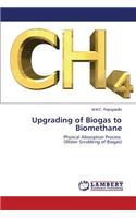 Upgrading of Biogas to Biomethane