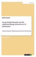Georg Adolph Demmler und die Stadtentwicklung Schwerins im 19. Jahrhundert