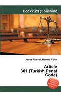Article 301 (Turkish Penal Code)