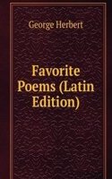 Favorite Poems (Latin Edition)