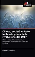 Chiesa, società e Stato in Russia prima della rivoluzione del 1917