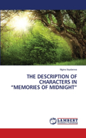 Description of Characters in 