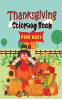 Thanksgiving Coloring Books for Kids