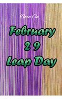 February 29 Leap Day: Great Gift for Friends that Love a Great Party: 2 Types of Paper(3 Leap Day)