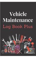 Vehicle Maintenance Log Book Plus