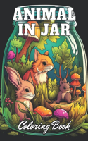 Animal in Jar Coloring Book