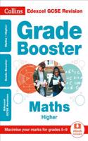 Edexcel GCSE 9-1 Maths Higher Grade Booster (Grades 5-9): Ideal for Home Learning, 2021 Assessments and 2022 Exams(Collins GCSE Grade 9-1 Revision)