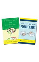 Development of the Unconscious Mind / Right Brain Psychotherapy Two-Book Set