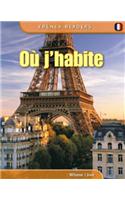 Where I Live: (French Readers)