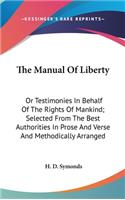 Manual Of Liberty