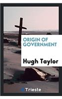 Origin of Government