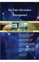 Big Data Information Management Standard Requirements