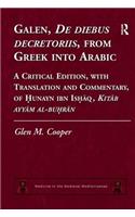 Galen, De diebus decretoriis, from Greek into Arabic