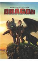 How to train your Dragon: Blanck lined notebook, Journal Or a Diary To Write Down Ideas, Follow up, projects for women, men & children have Durable 6 x 9 inches 120 pages (li