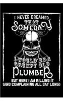 I Never Dreamed That Someday I Would Be a Grumpy Old Plumber But here I m killing it (And complaining all day long)