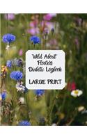Wild About Flowers Diabetic Logbook