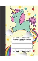 Composition Notebook Unicorn