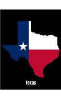Texas: Music Journal For Recording Notes Of Songs Or To Use As A Music Notebook For Texas Lovers And Lone Star State Enthusiasts (8.5 x 11; 120 Pages)