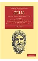 Zeus 2 Part Set: A Study in Ancient Religion