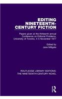 Editing Nineteenth-Century Fiction