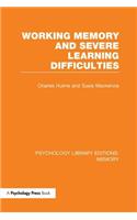 Working Memory and Severe Learning Difficulties (PLE