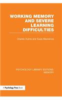 Working Memory and Severe Learning Difficulties (PLE