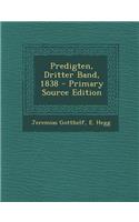Predigten, Dritter Band, 1838