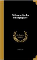 Bibliographie des bibliographies