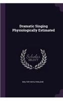 Dramatic Singing Physiologically Estimated