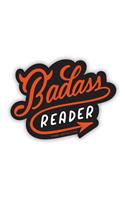 Badass Reader Sticker: (LoveLit)