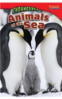 Endangered Animals of the Sea (Library Bound) (Challenging Plus)