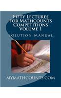 Fifty Lectures for Mathcounts Competitions (1) Solution Manual