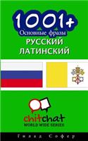 1001+ Basic Phrases Russian - Latin