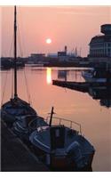 Harbor Scene at Twilight Journal: 150 Page Lined Notebook/Diary