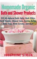 Homemade Organic Bath and Shower Products