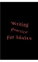 Writing Practice For Adults