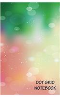 Dot Grid Notebook: Art Pattern Design No.4: 120 Dot Grid Pages, (5.5 X 8.5) Inches
