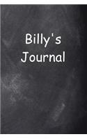 Billy Personalized Name Journal Custom Name Gift Idea Billy