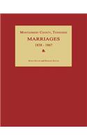 Montgomery County, Tennessee, Marriages 1838-1867