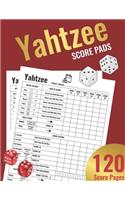 Yahtzee Score Pads