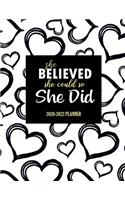 She believed she could so she did